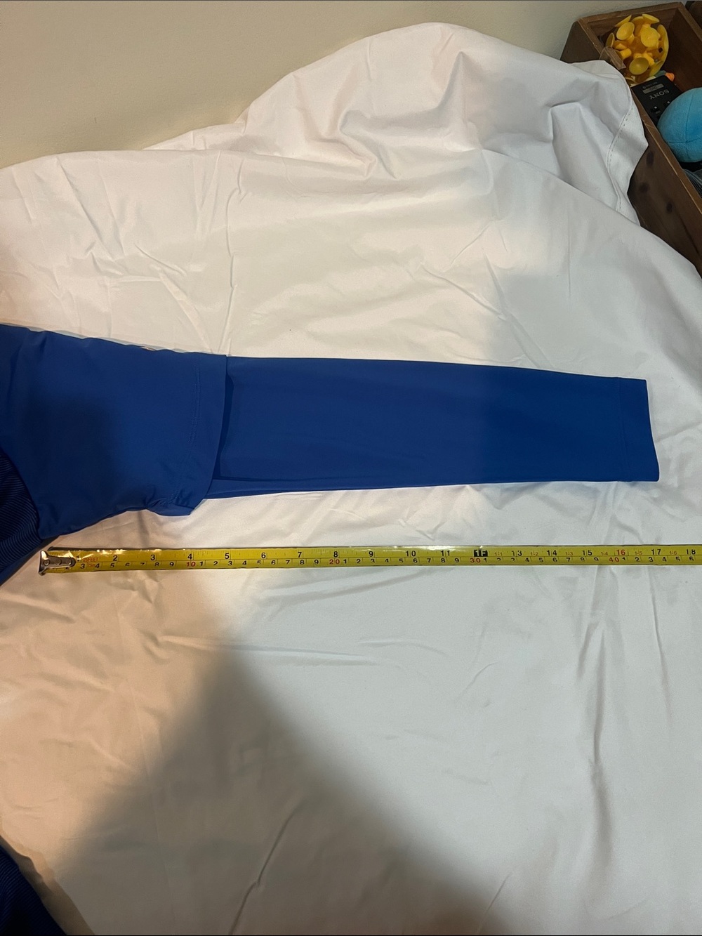 Nike Boys Long Sleeve Polo - Blue and Royal Blue (Size Medium Youth) - Picture 5 of 5